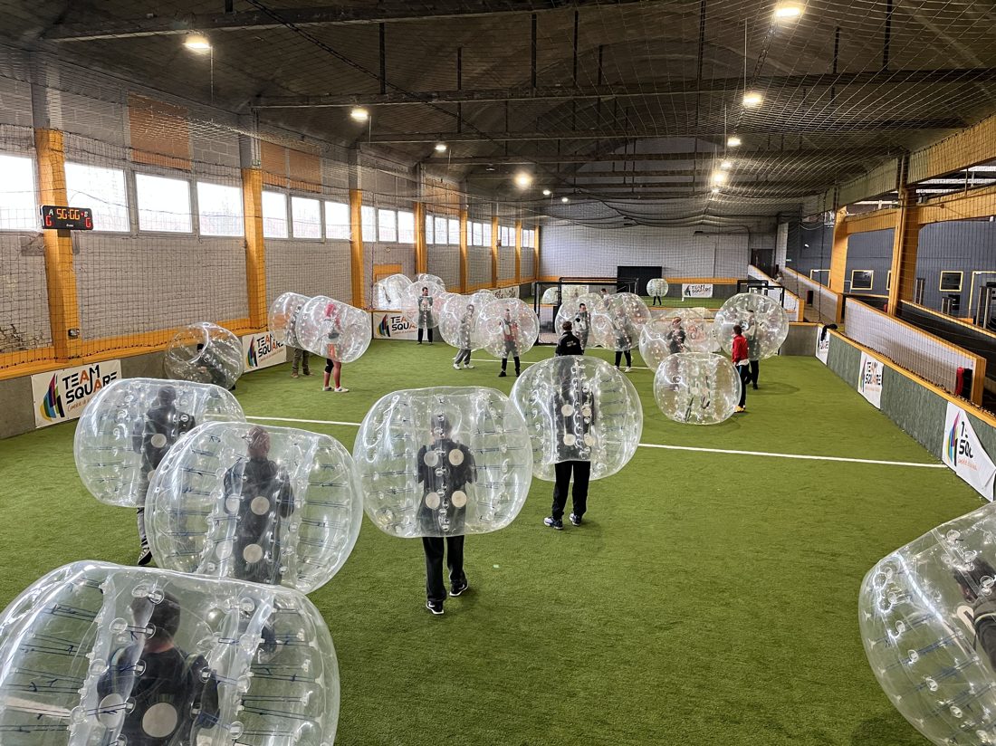 Bubble Foot en groupe chez Team Square