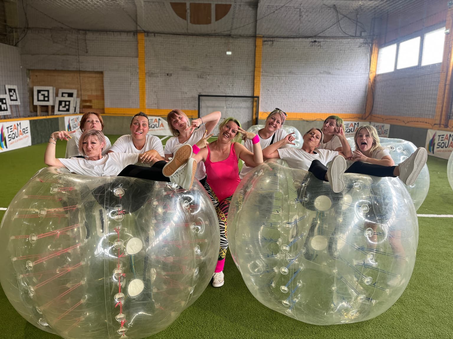 Expérience unique de bubble foot dans les Hauts-de-France